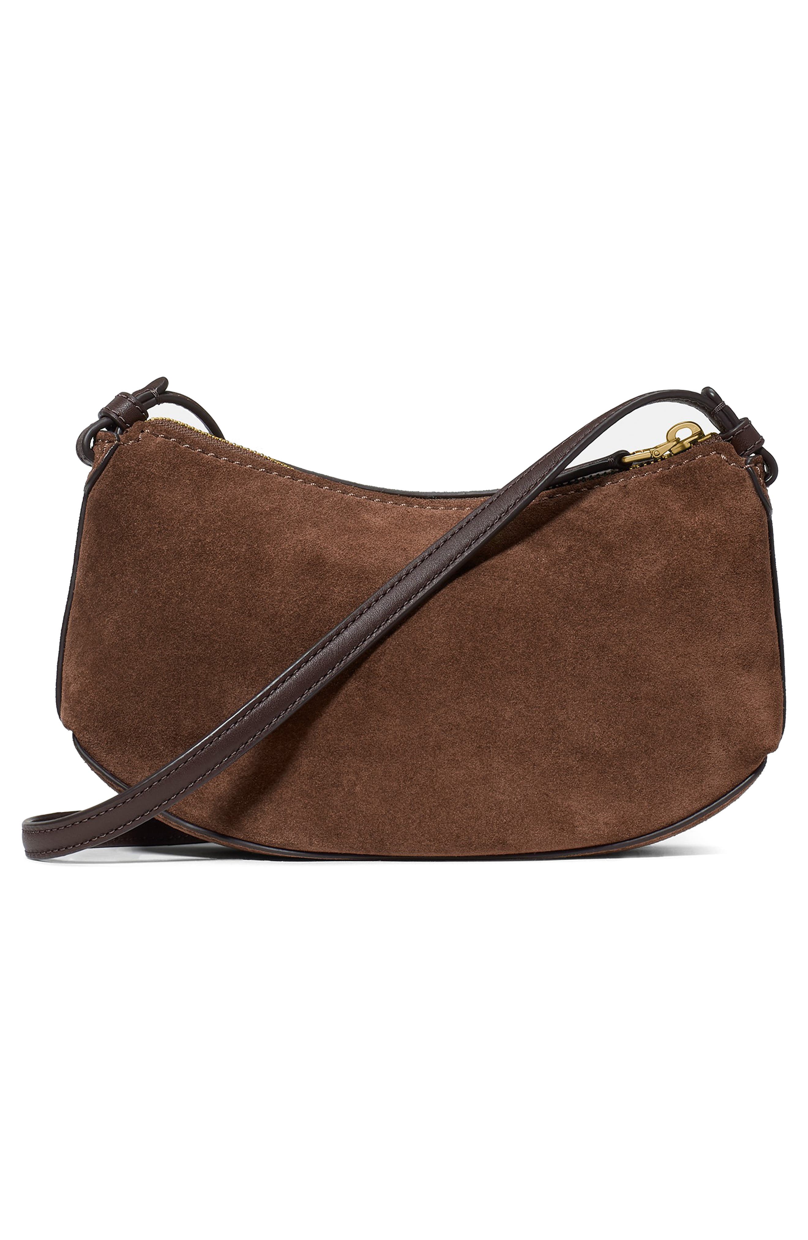 Kate Spade New York loop suede crossbody bag, Alternate, color, 