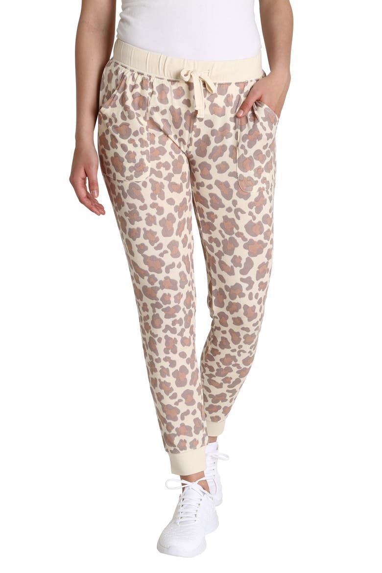 Tapered Joggers, Main, color, LEOPARD