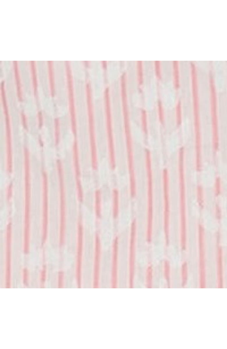 Mer St. Barth Sophie Girl's Tassel Dress Rose Stripe, Alternate, color, Rose Stripe