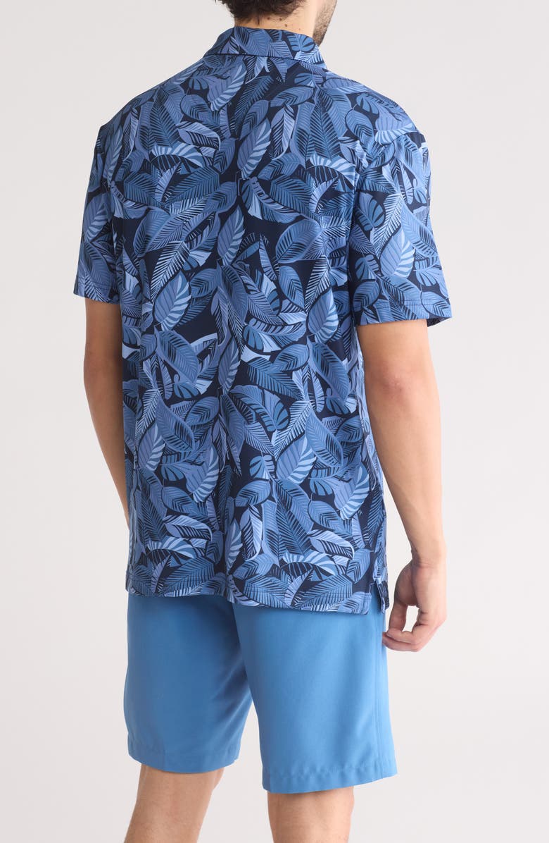 Callaway Golf<sup>®</sup> SMU Leaf Print Polo, Alternate, color, 