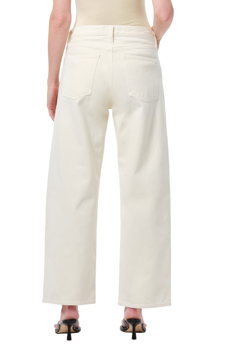 AGOLDE Arc Loose Wide Leg Jeans, Alternate, color, Solar Lightt Yellow