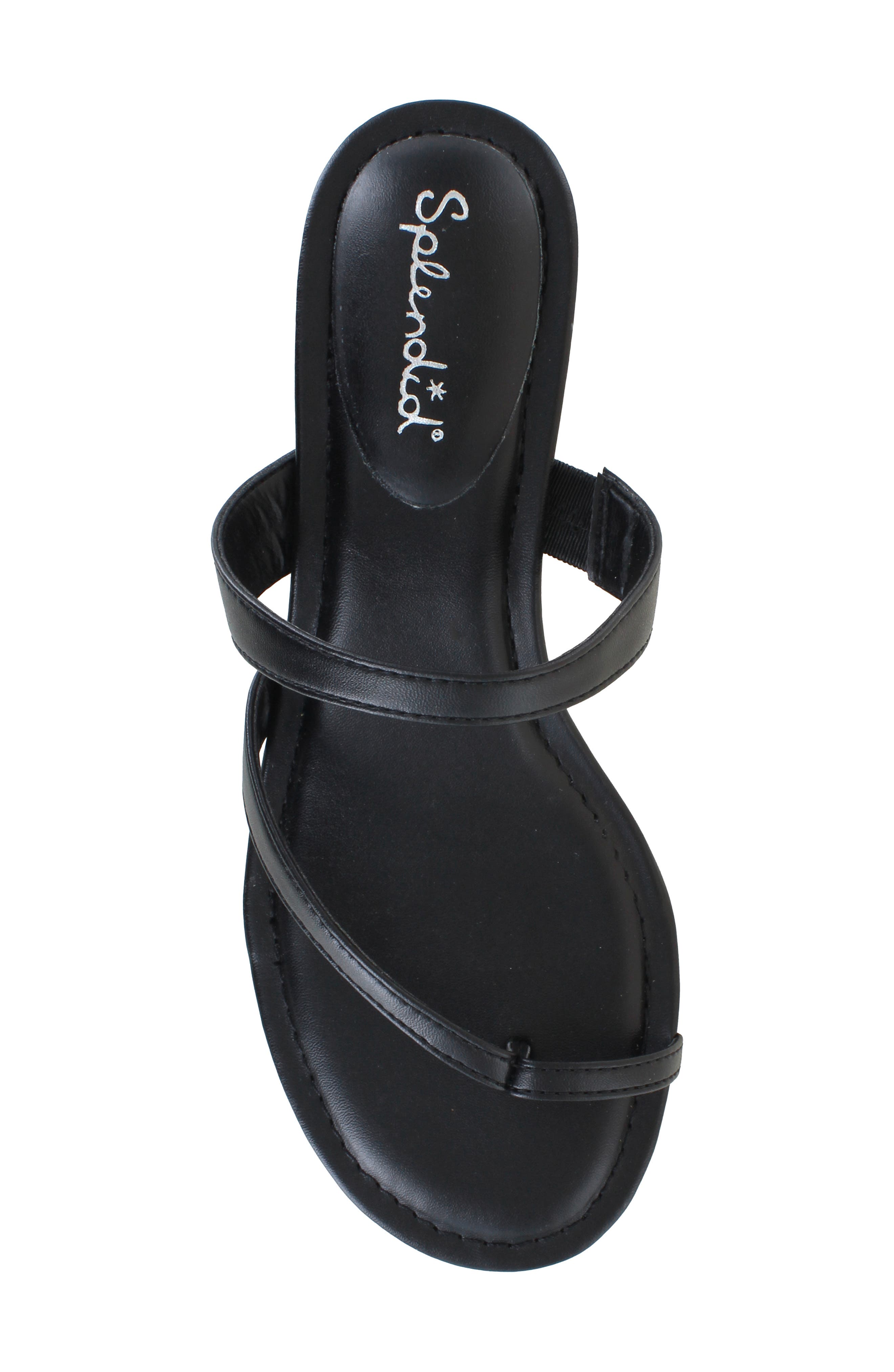 Splendid Hayes Kitten Heel Sandal, Alternate, color, Black