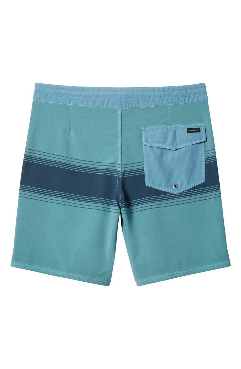 Quiksilver Surfksilk Street Swim Trunks, Alternate, color, Dna Island Aquifer Stripes