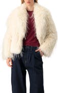 IVONNE Faux-Fur Plush Teddy Coat