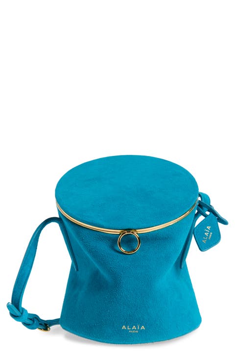 Small La Canette Suede Crossbody Bag