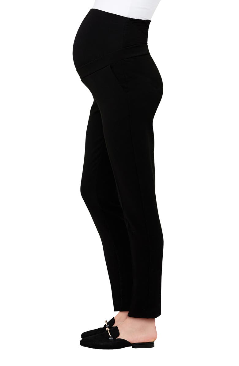 Ripe Maternity Alexa Classic Pant, Alternate, color, Black