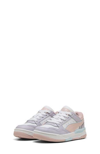Puma Kids' Rebound Retro Low Top Sneaker In White