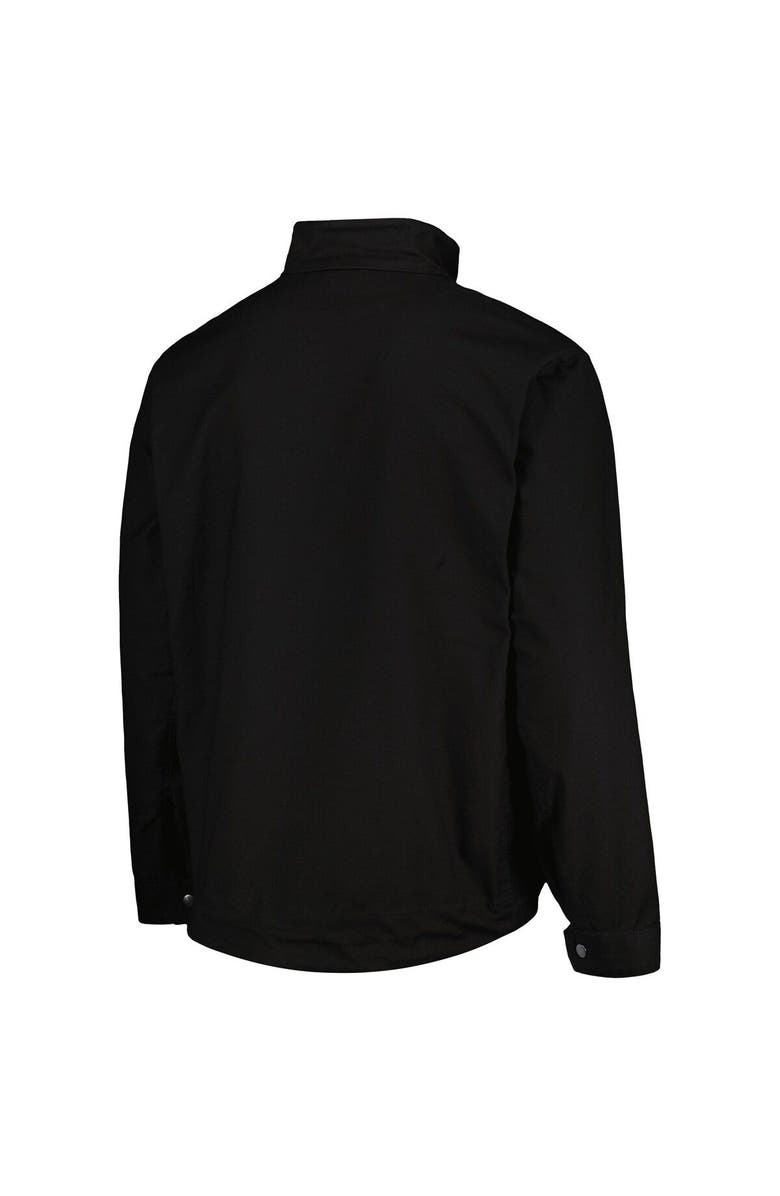 DUNBROOKE Men's Dunbrooke Black Tampa Bay Buccaneers Journey Workwear Tri-Blend Full-Zip Jacket, Alternate, color, Black