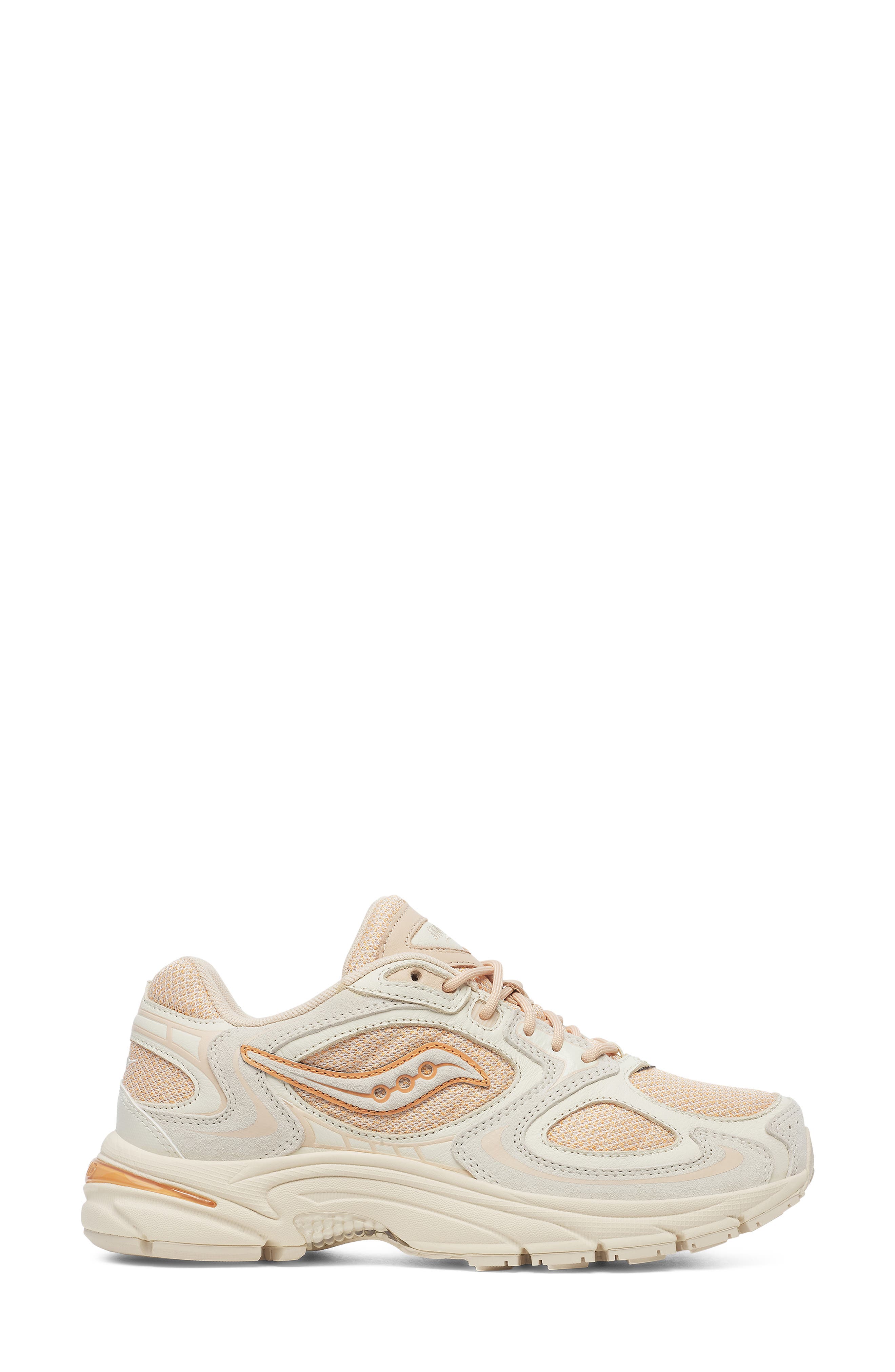 Grid Jazz 9 Sneaker, Alternate, color, PEACH
