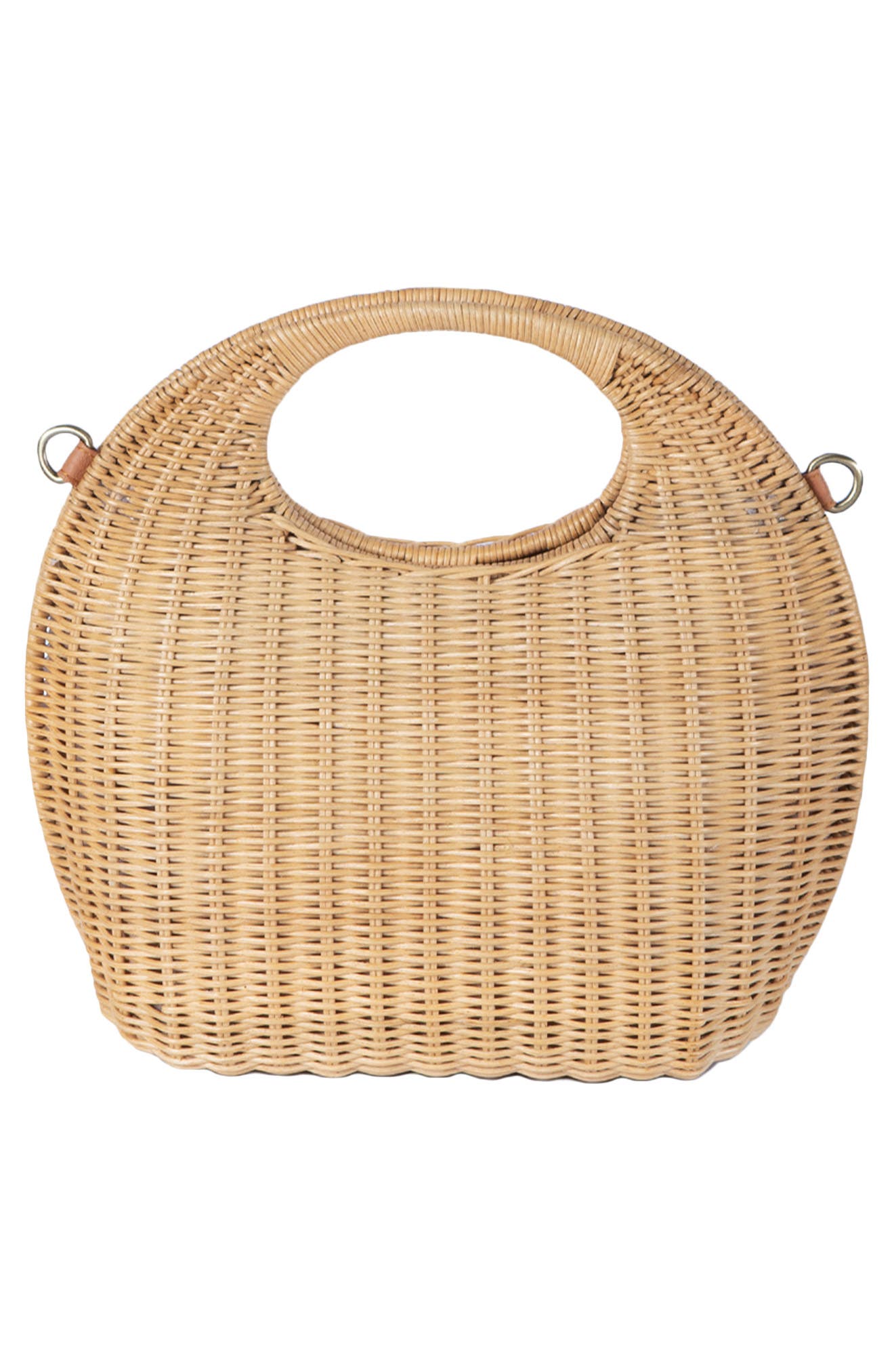 Jelavu Aida Rattan Handbag, Alternate, color, 