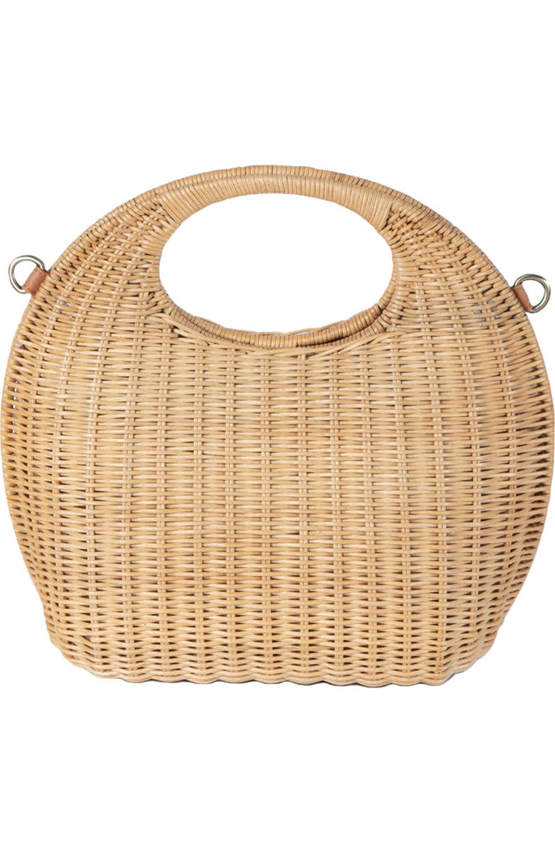 Jelavu Aida Rattan Handbag, Alternate, color,