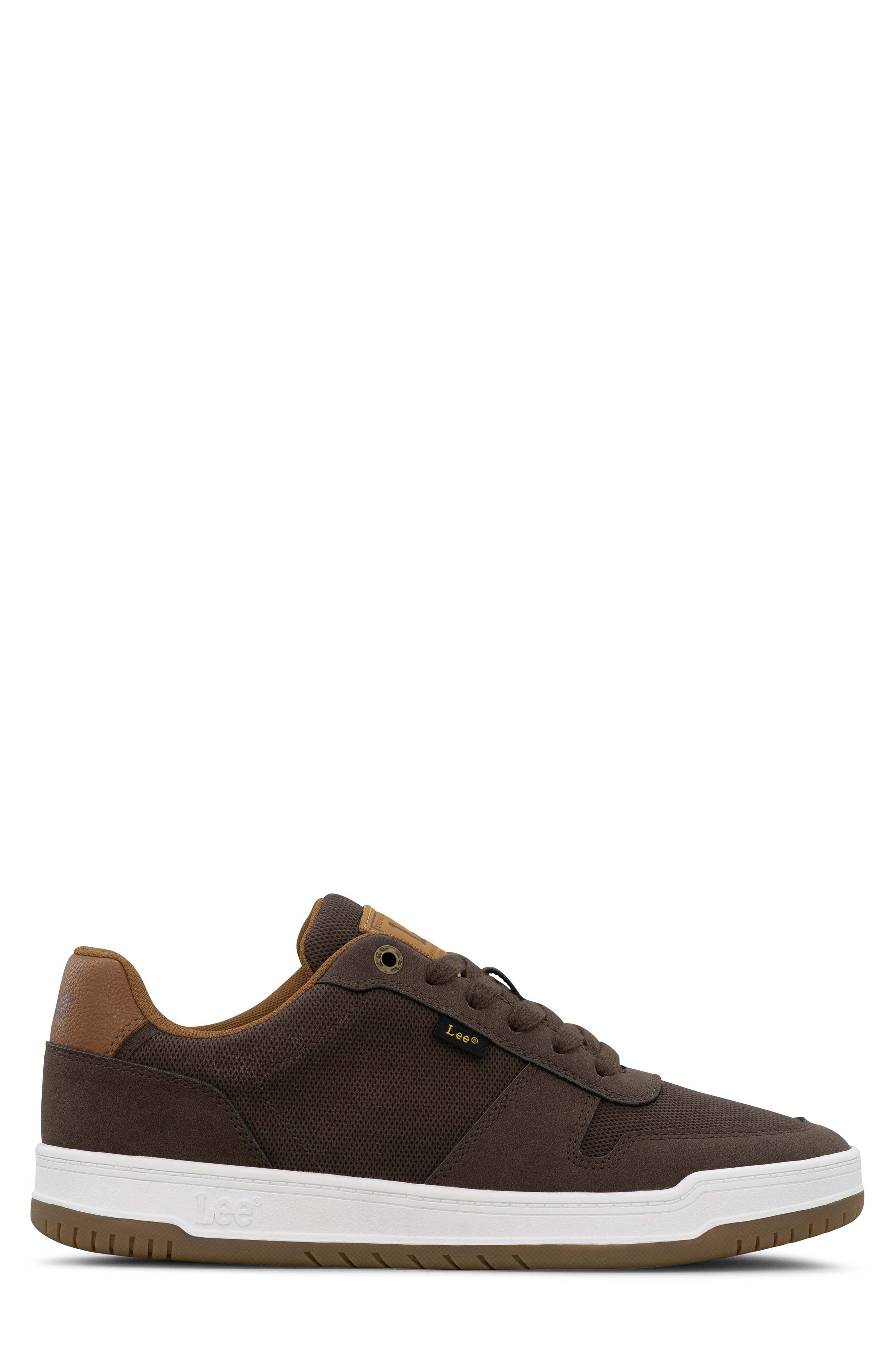 Lee Specter Too Sneaker, Alternate, color, Chocolate/ British Tan