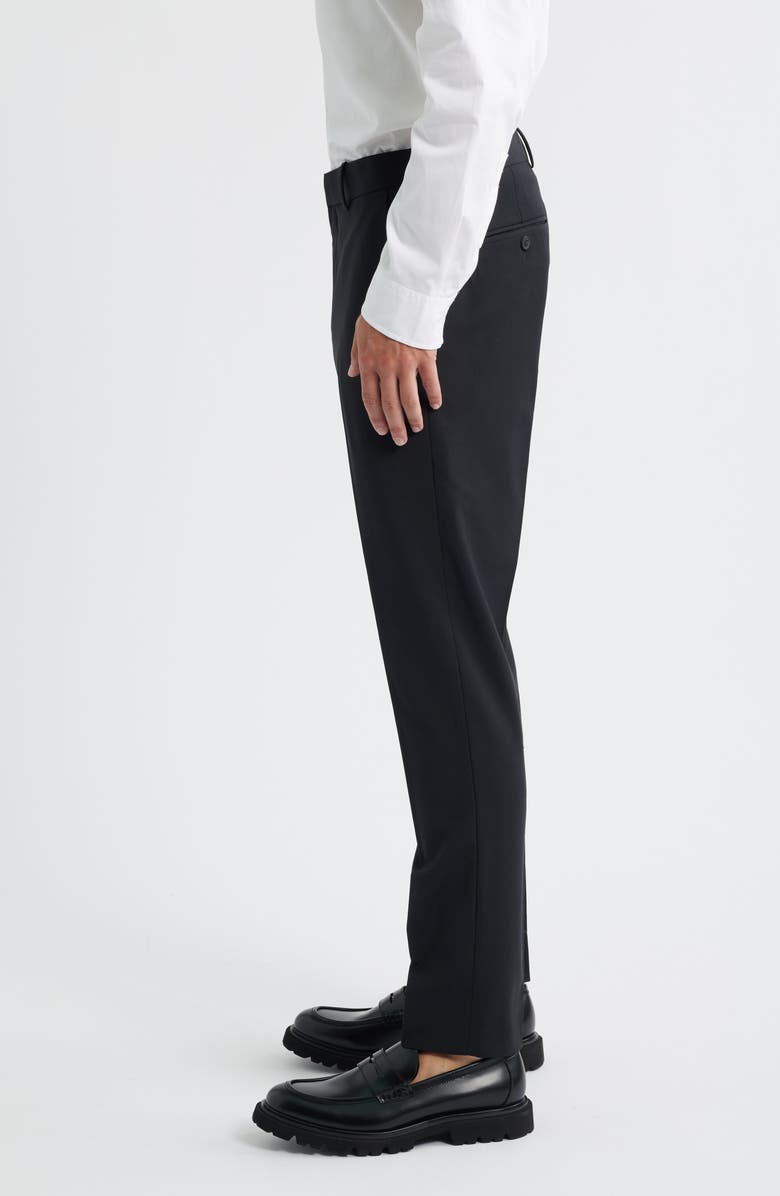 Open Edit Skinny Fit Suit Pants, Alternate, color, Black Caviar
