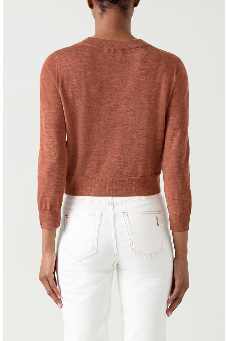 Connie Merino Wool Cardigan, Alternate, color, DUSK PINK