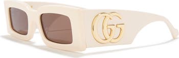 53mm Rectangular Sunglasses