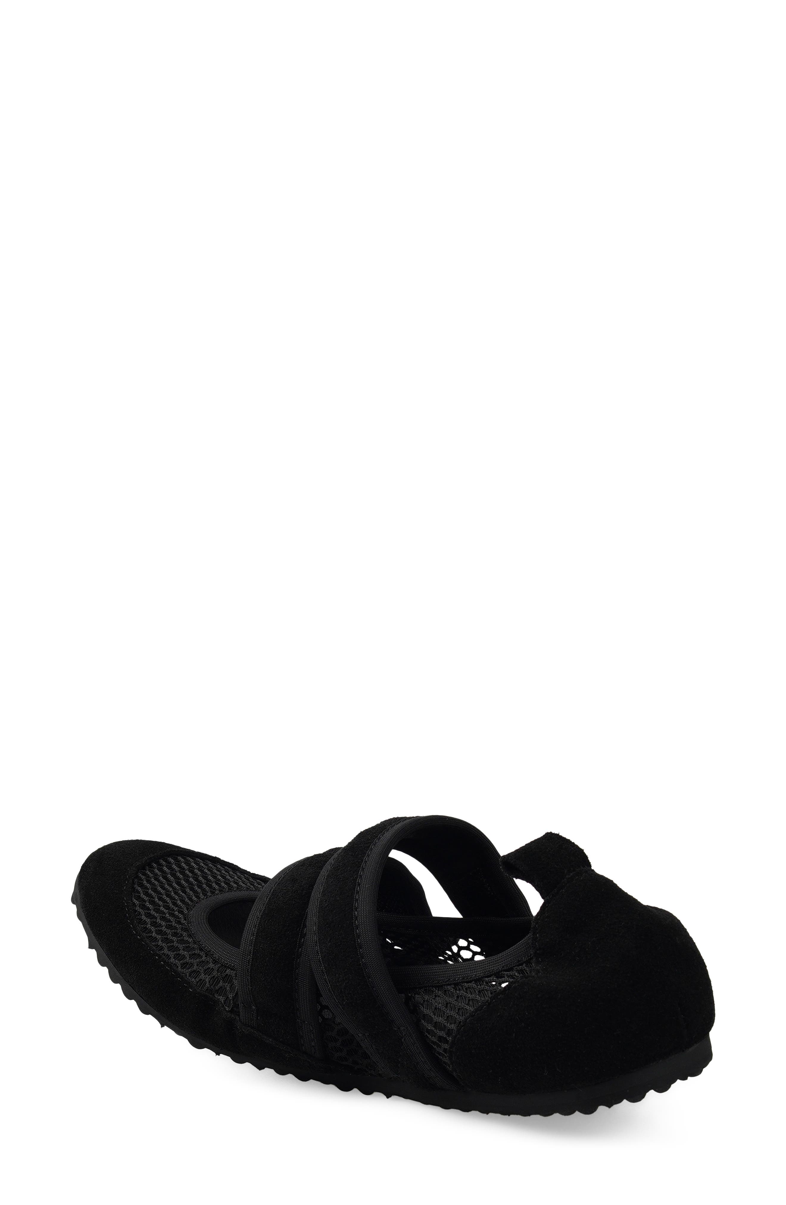 National Comfort Mary Jane Flat, Alternate, color, Black Suede