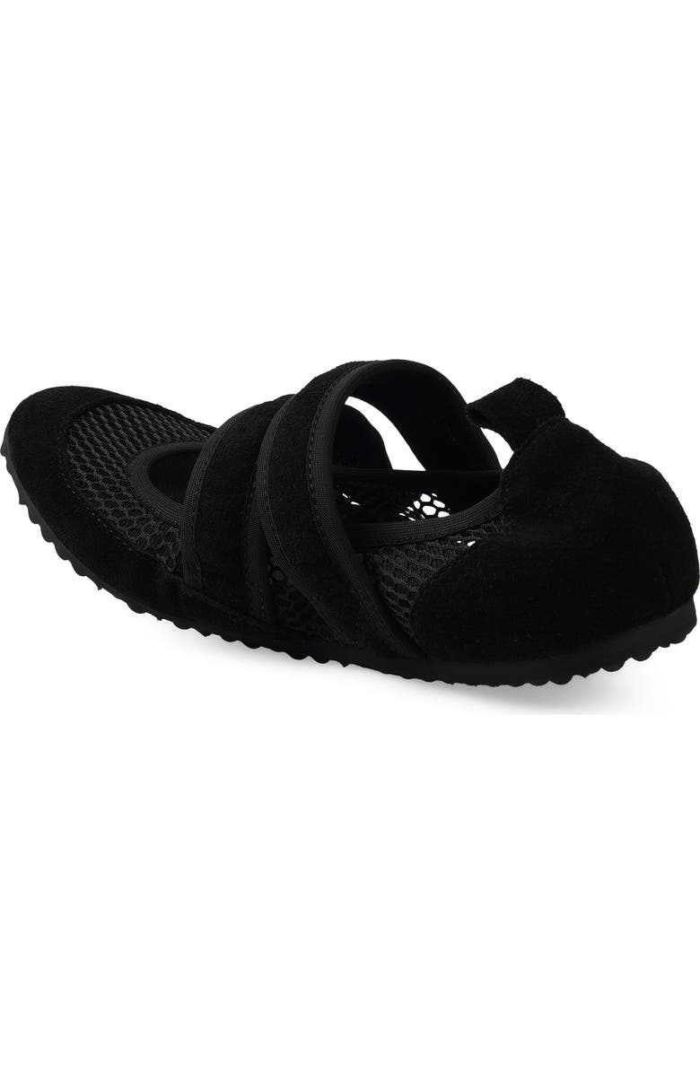 National Comfort Mary Jane Flat, Alternate, color, Black Suede