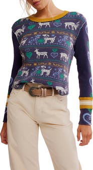 Free People Blissful Layering Long Sleeve T-Shirt