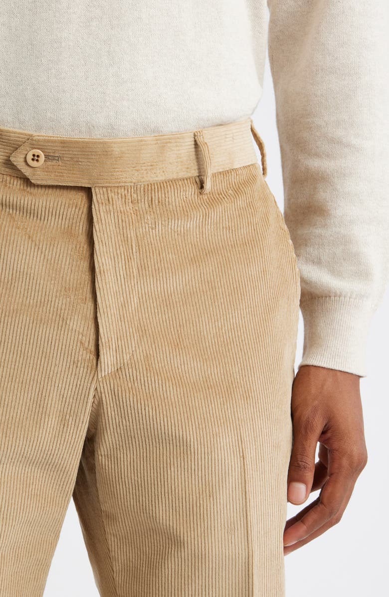 Zanella Parker Corduroy Pants, Alternate, color, Sand