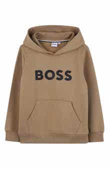BOSS Kids' Logo Graphic Hoodie
