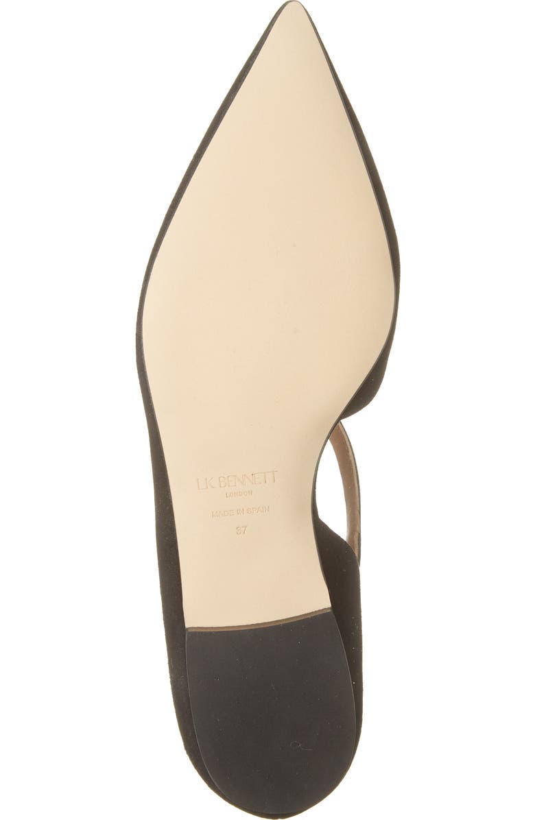 LK Bennett Pandora Pointed Toe d'Orsay Flat, Alternate, color,