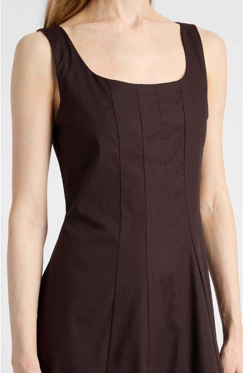 Santorelli Pagina Sleeveless Maxi Dress, Alternate, color, Coffee