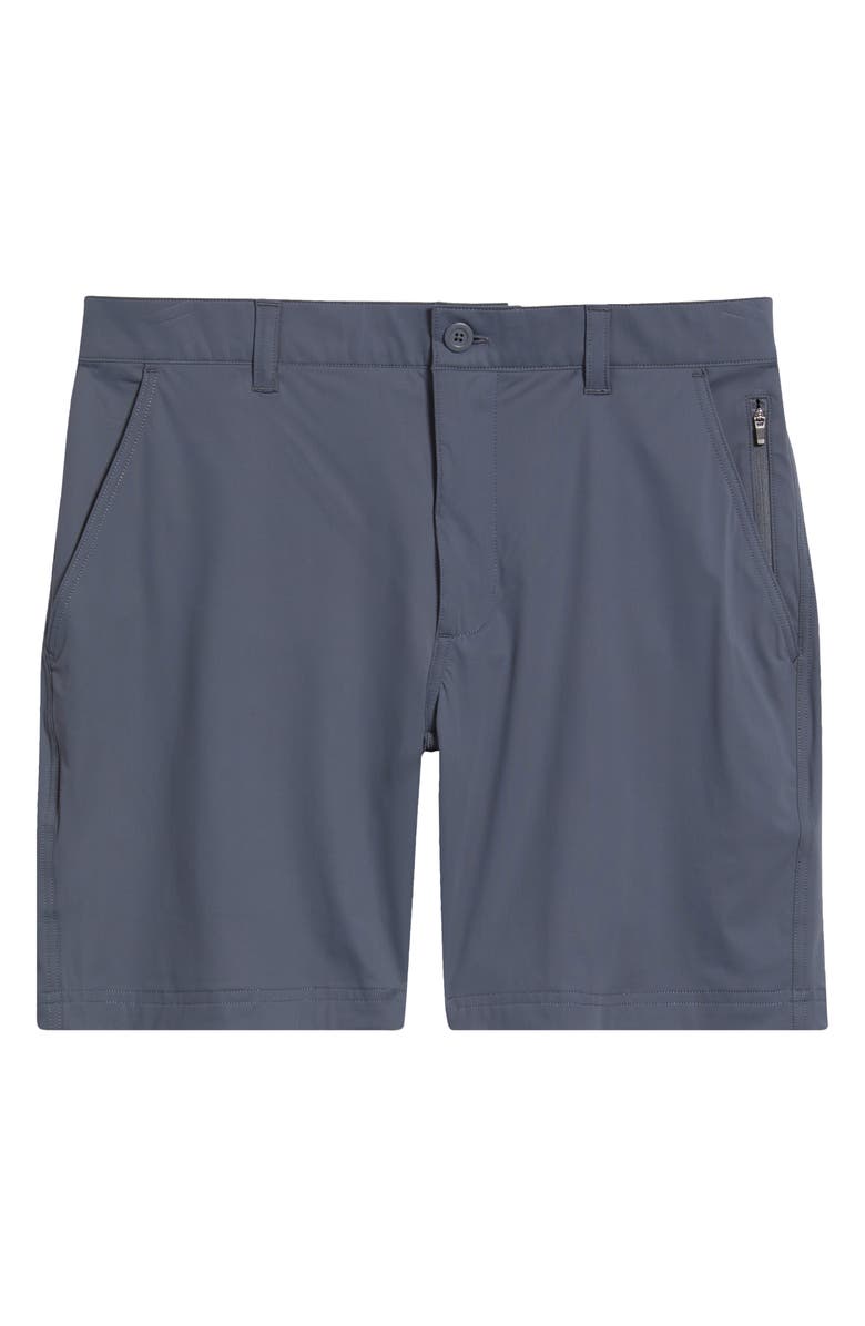 Swannies Fairway 8-Inch Flat Front Stretch Golf Shorts, Alternate, color, Graphite