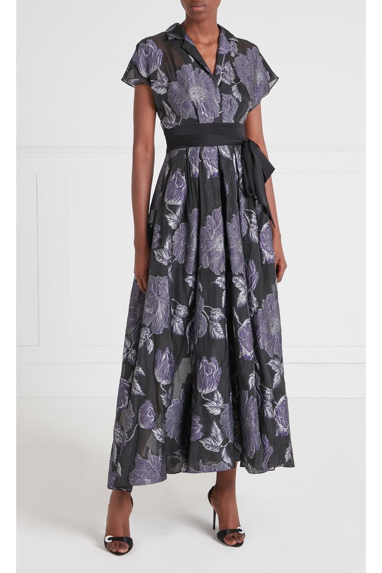 Bridget Gown, Main, color, Black/Silver