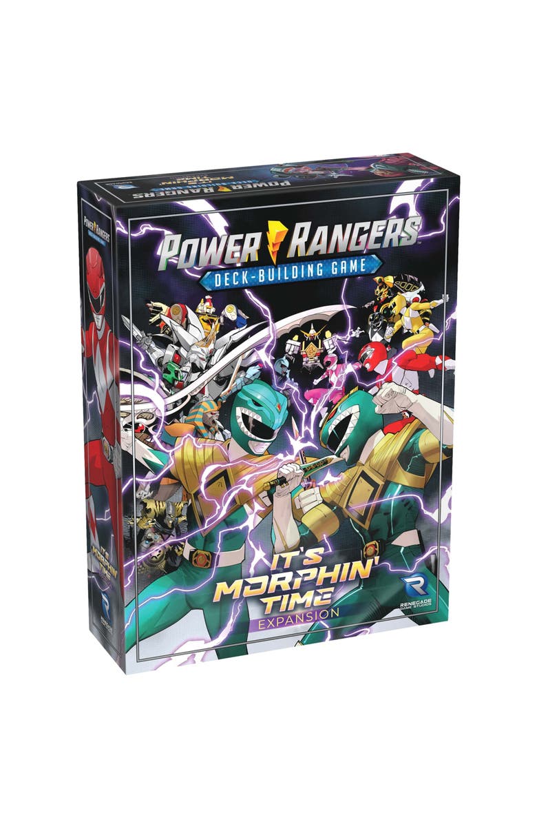 Renegade Game Studios Power Rangers Deckbuilding Game Ages 14+, Main, color, Multicolored