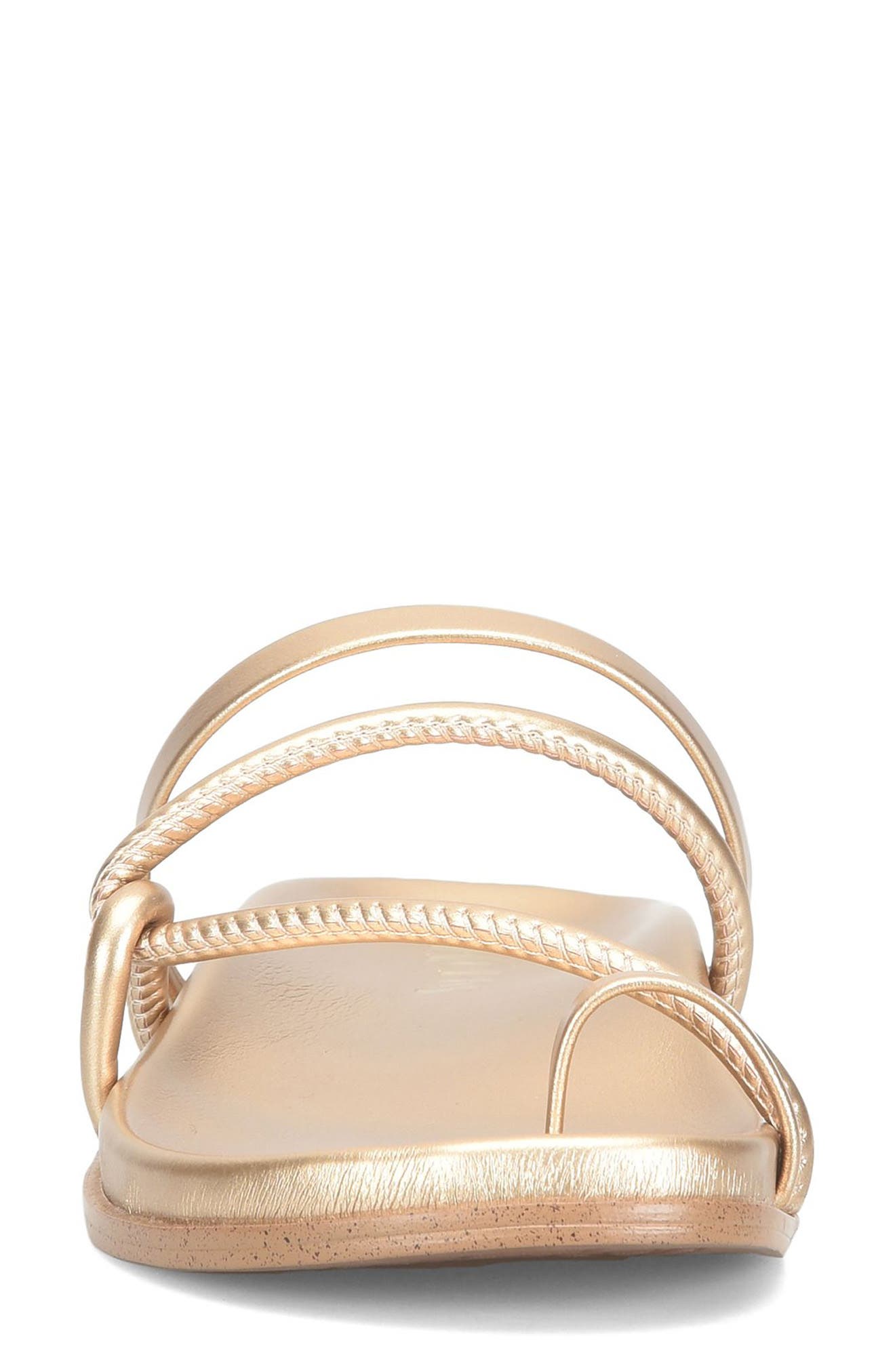 KORKS Audra Sandal, Alternate, color, Gold