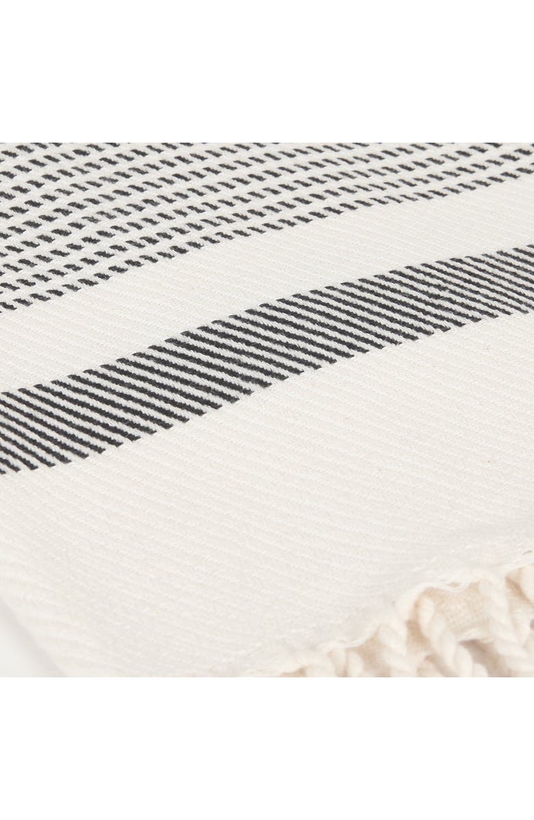 Olive & Linen Pixel Turkish Towel, Alternate, color, 