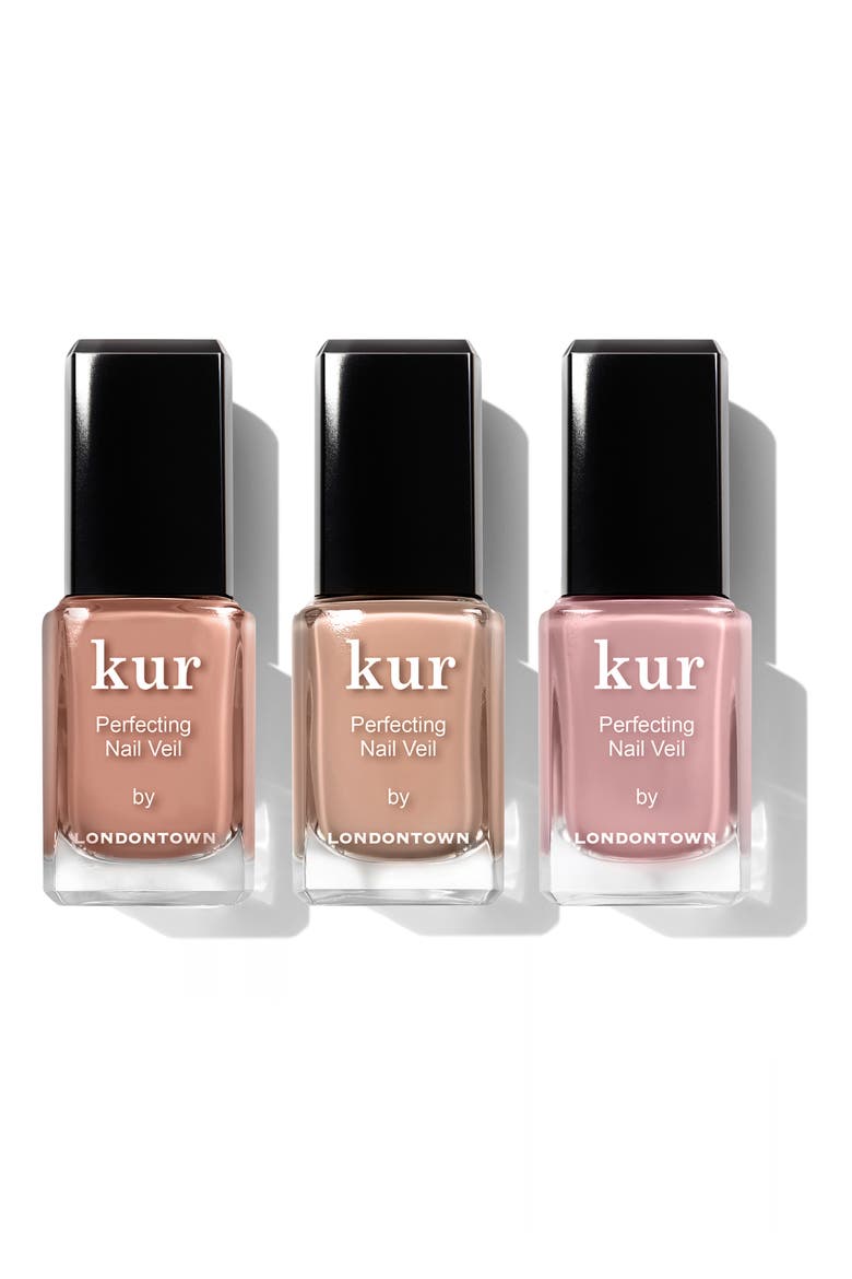 kur® Perfecting Nail Veil Trio $60 Value, Main, color, NO COLOR