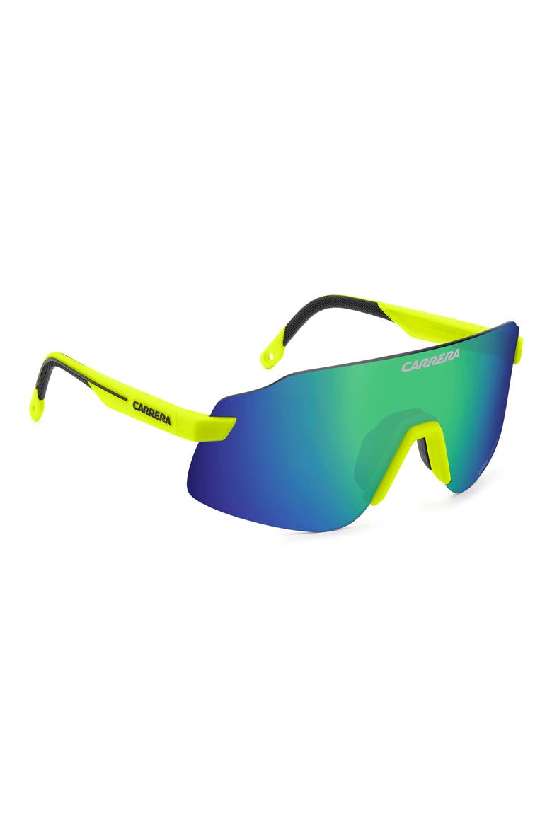 C Sport 99mm Shield Sunglasses, Alternate, color, MATTE YELLOW/ GREEN MULTILAYE
