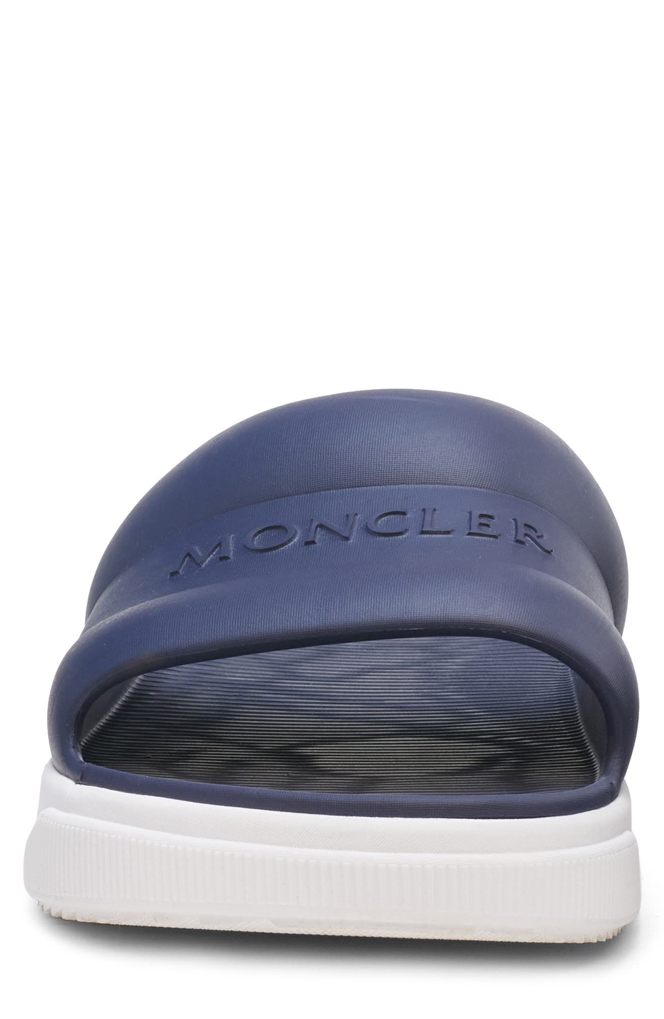 Logo Slide Sandal, Alternate, color, BLUE