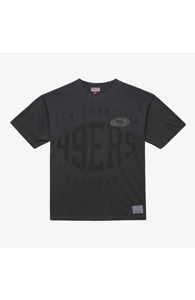 Mitchell & Ness Men's Mitchell & Ness Black San Francisco 49ers Downtown Collection Premium T-Shirt, Main, color, Black