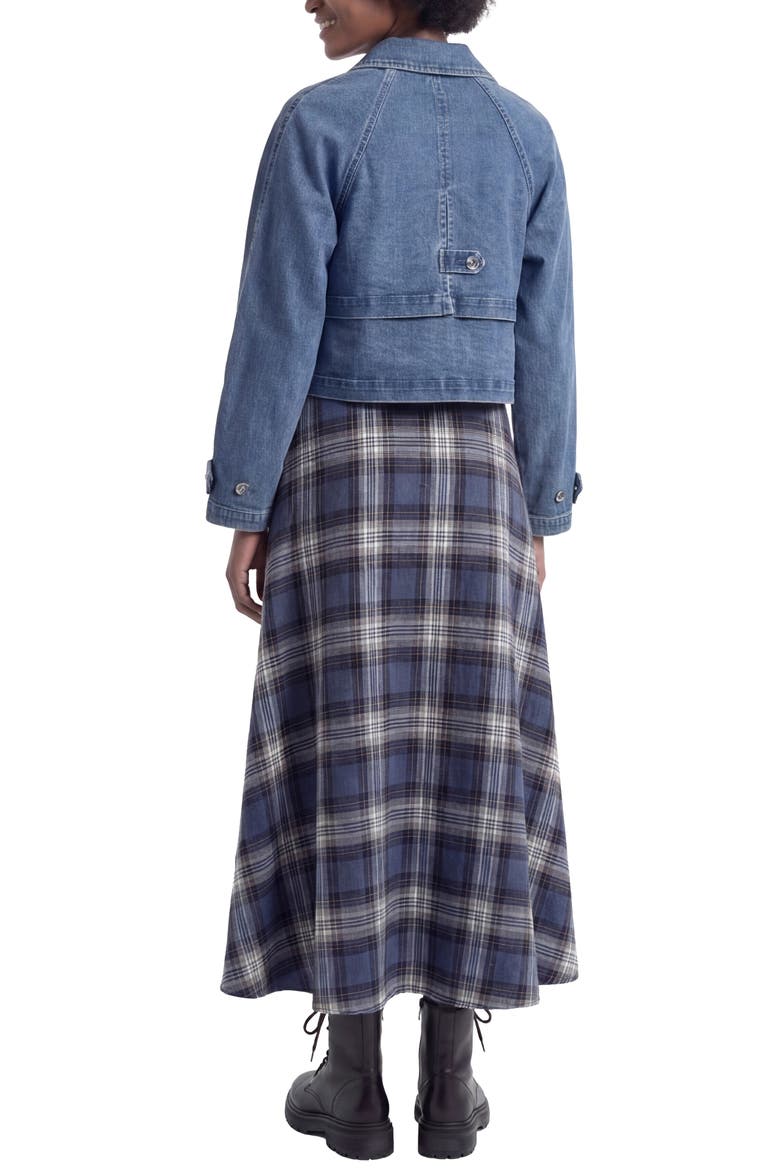 Blake Skirt, Alternate, color, Blue Plaid