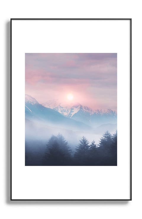 Pastels Vibe Framed Art Print