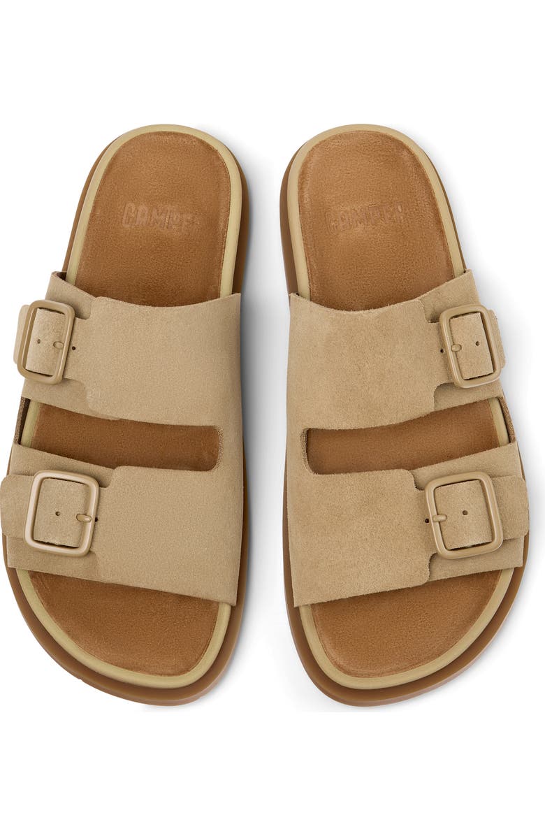 Camper Lluc 2-Strap Sandal, Alternate, color, Medium Brown