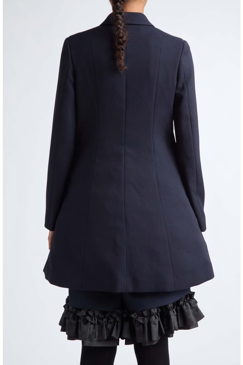 Gabardine Coat, Main, color, NAVY