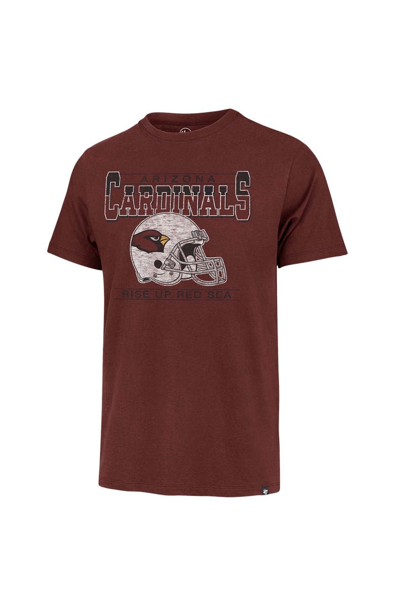 '47 Men's '47 Cardinal Arizona Cardinals Time Lock Franklin T-Shirt, Alternate, color,