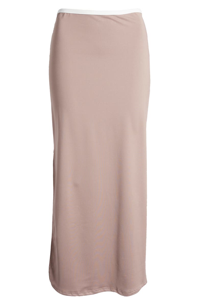 EDIKTED Nadia Side Slit Maxi Skirt, Alternate, color,