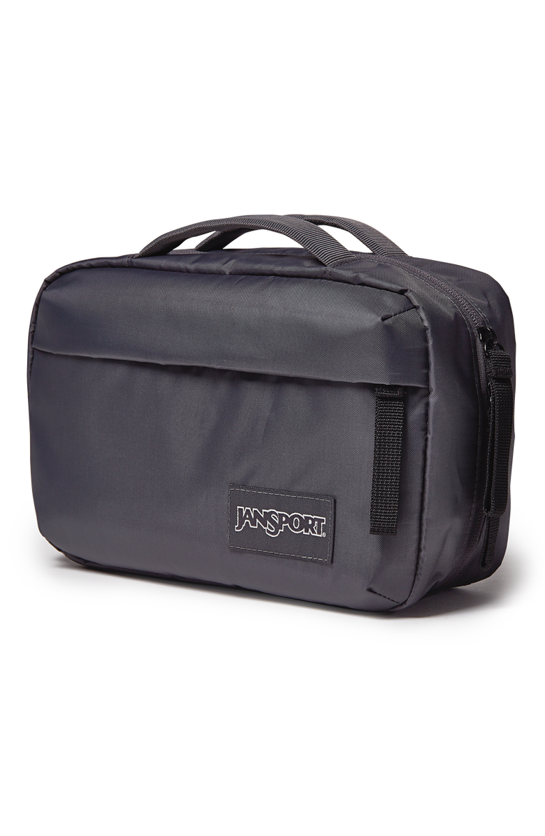 Jansport Good Latitude Toiletry Bag, Alternate, color, Smokey Grit