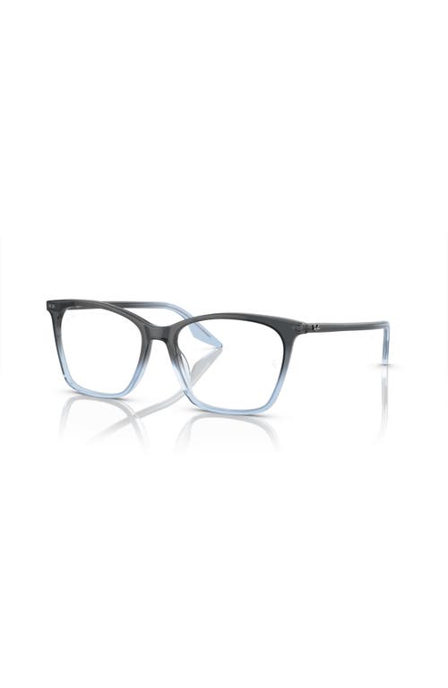 Ray Ban Ray-ban 54mm Cat Eye Optical Glasses In Blue