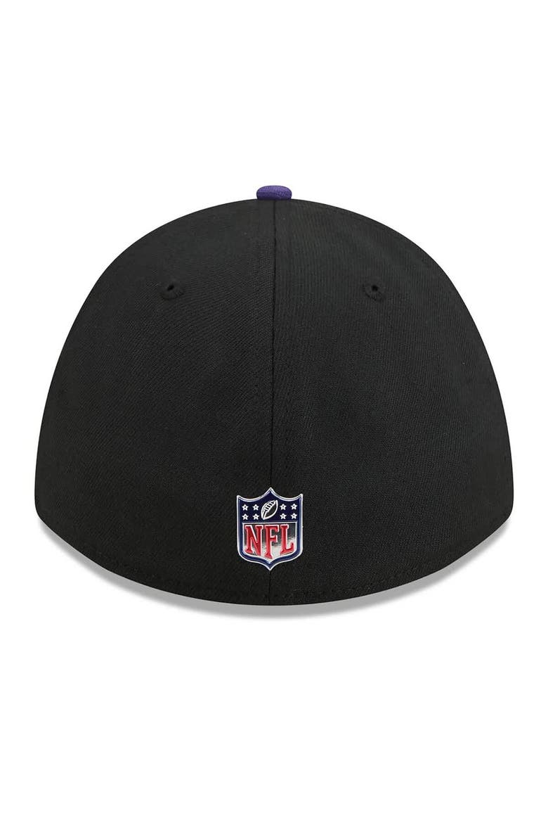 Men's New Era  Black/Purple Baltimore Ravens 2026 NFL Draft 39THIRTY M-Crown Flex Hat, Alternate, color, Black