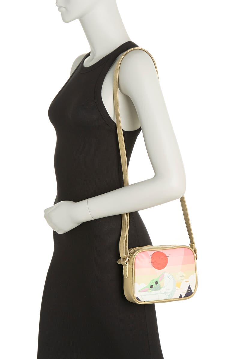 DANI BY DANIELLE NICOLE Disney Grogu Rays Crossbody Bag, Alternate, color,