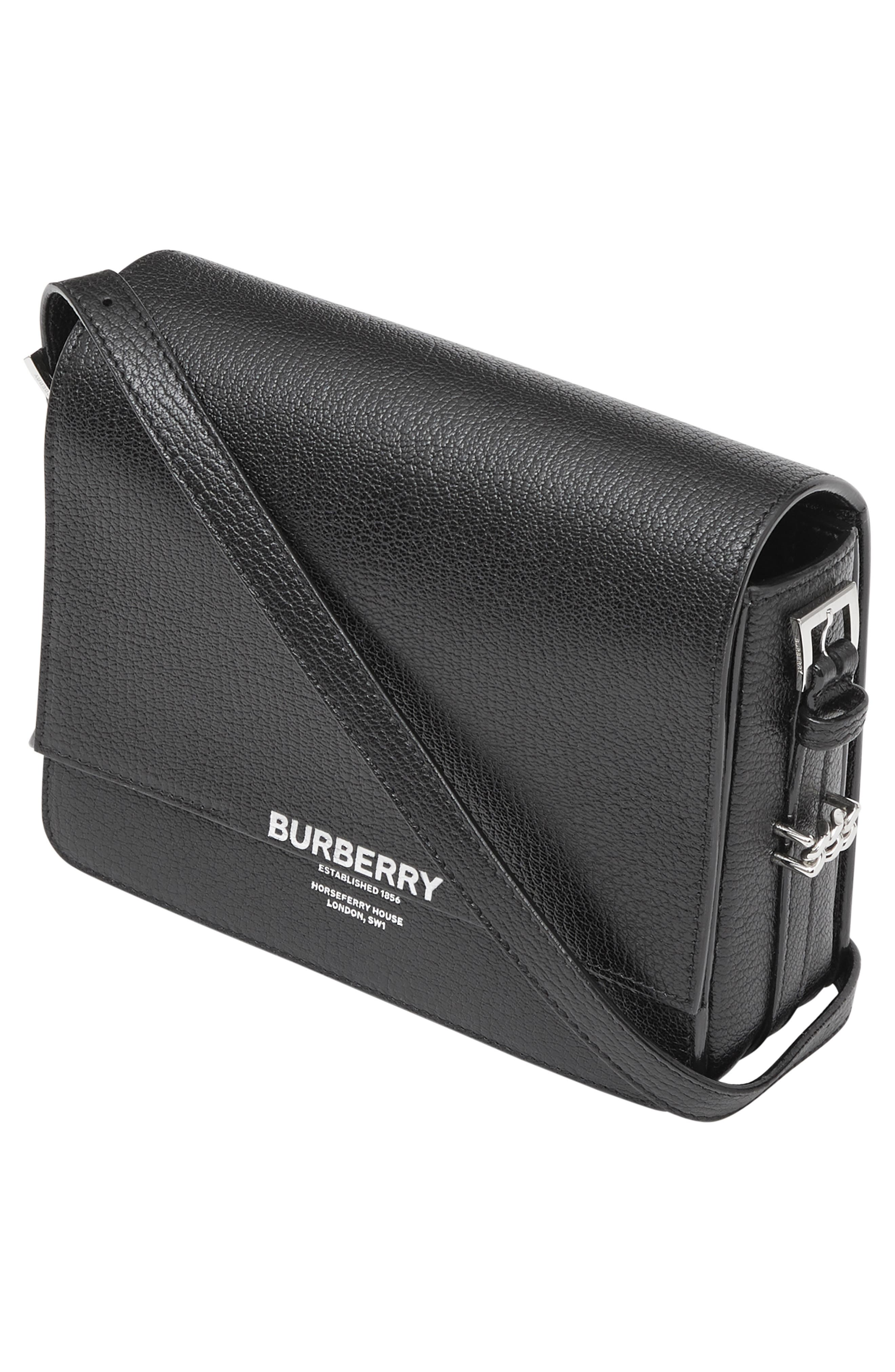 Burberry Small Grace Leather Bag, Alternate, color, 