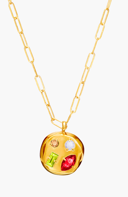 Birthdate Co. The July Birthdate Pendant In July 12th - Gold