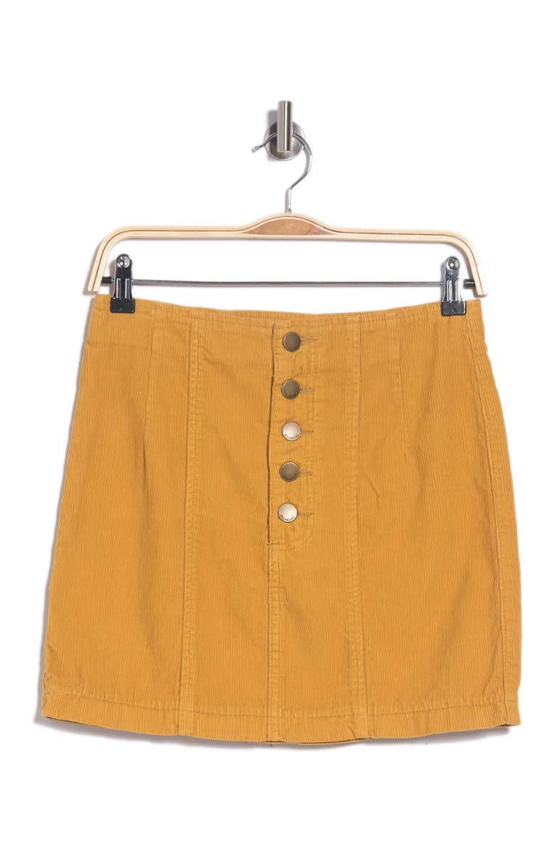 Billabong Seams Like Corduroy Mini Skirt, Alternate, color,