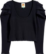FARM Rio Gathered Top