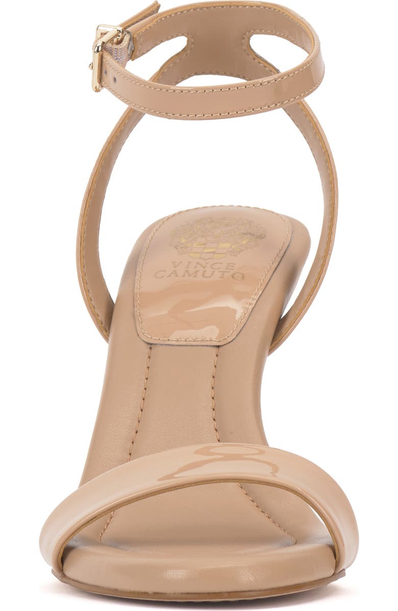 Vince Camuto Penelopy Ankle Strap Sandal, Alternate, color, Dk Buff Sftpat